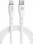 BA-01 Type-C Lightning Beyaz Hızlı Şarj Data Kablosu 27W 1.2m 1
