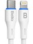 BA-01 Type-C Lightning Beyaz Hızlı Şarj Data Kablosu 27W 1.2m 2
