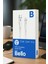 BA-01 Type-C Lightning Beyaz Hızlı Şarj Data Kablosu 27W 1.2m 4