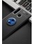 Huawei Y6P Kılıf Range Yüzüklü Silikon - Siyah-Mavi 2