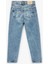 Cep Detaylı Yıpratılmış Detaylı Mom Fit Pamuklu Denim Pantolon 2