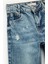 Cep Detaylı Yıpratılmış Detaylı Mom Fit Pamuklu Denim Pantolon 3