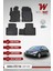 Honda Civic Fd6 Paspas 2007 2012 Arası Uyumlu 3D Havuzlu Paspas Seti 1