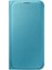 Samsung Galaxy S6 Flip Wallet Deri Orjinal Mavi- EF-WG920PLE 1