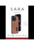 iPhone 16 Pro Max Kılıf Sara Kartvizitli Deri Kılıf 3
