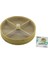 Yuvarlak 4 Bölmeli=2ın1=bölmesiz Çok Amaçlı Kutu Ahşap Bambu Servis Sunum Tepsi - Tahtası 22CM (5263) 1