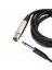 6.35MM Mono Erkek To 3 Pin Xlr Dişi Mikrofon Ses Kablosu 5 Metre 6