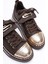 Kadın Nubuk Sneaker Spor Ayakkabı Gold Detaylı Kahve Glorina 4