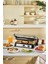 Zaman Ayarlı 2000W Inox 6 Dilim Izgara ve Tost Makinesi, Şık ve Kullanışlı Seçenek 1