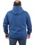 Mocgrande Büyük Beden Unisex Kapüşonlu 3ip Sweat 11701 Indıgo 8