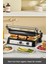 Zaman Ayarlı 2000W Inox 6 Dilim Izgara ve Tost Makinesi, Şık ve Kullanışlı Seçenek 3