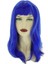 Mavi Renk Uzun Parti Peruğu (5263) 1
