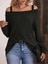 Kadın Askılı Iki Omuzu Açık Salaş Yün Viskon Bluz 1