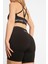 Ntb Toparlayıcı Terletmez Esnek Kumaş Push-Up Büzgüsüz Kısa Tayt Black Color 1