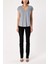 Gri V Yaka Basic Tshirt 19713 1