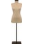 42 Beden Metal Ayaklı Süngerli Krem Kumaş Iğne Batabilen Terzi Mankeni) Po-01 3