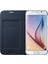 Samsung Galaxy S6 Flip Wallet Deri Orjinal Lacivert- EF-WG920PBE 4