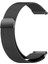Galaxy Watch 6 / 5 / 4 Fe 40MM 44MM – Watch 6 Classic 43MM 47MM – Watch 5 Pro 45MM Uyumlu Manyetik Milanese Metal Hasır Kordon - Paslanmaz Çelik, Ayarlanabilir Manyetik Toka 4