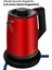 Kırmızı Xl 2200W Damlatmayan Çelik Çay ve Su Isıtıcı 3