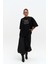 Baddie Oversize Siyah T-Shirt 1