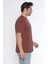Erkek Bisiklet Yaka %100 Pamuk Oversize T-Shirt 2