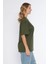Erkek Bisiklet Yaka %100 Pamuk Oversize T-Shirt 7