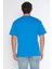 Erkek Bisiklet Yaka %100 Pamuk Oversize T-Shirt 3