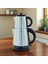 2'li Çelik Elektrikli Çay ve Su Isıtıcı, Inox, Gri Renk 1