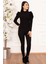 Prenses Kol Bluz Siyah W3125 3