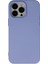 iPhone 14 Pro Kılıf Nano Içi Kadife Silikon - Lila 1