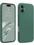 iPhone 16 Plus Kılıf First Silikon - Koyu Yeşil 1