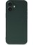 iPhone 16 Plus Kılıf First Silikon - Koyu Yeşil 4