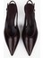 Kadın Luna Bordo Cilt Stiletto 4