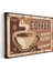 Coffee Premium Blends - Vintage Kahve Reklamı Kanvas Tablo 3