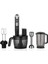 Multi Siyah/krom Blender Seti - Şık ve Fonksiyonel Mutfak Gereçleri 1