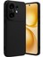 Vivo X200 Fe Uyumlu Kılıf Negro Karbon Görünümlü Silikon Siyah 2