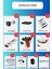 4 Kameralı Güvenlik Kamera Seti 5mp 1080P Full Hd Tam Renkli Gece Görüş Dvr Kayıt Cihazlı Tak Çalıştır Sistem 6