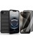 iPhone 16E Uyumlu Kılıf Esnek Tpu Oyuklu Arka Yüzey Tasarımlı Vendas Etnik Silikon Kapak + Hayalet Ekran Koruyucu 1
