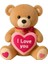 Peluş 40 cm I Love Kalpli Ayı 1