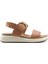 325600.Z 5fx Taba Kadın Kalın Taban Sandalet 6