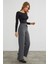 Beli Lastikli Palazzo Triko Pantolon 6