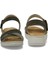 105502.Z5FX Haki Kadın Comfort Sandalet 13