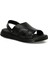 107453.M 5fx Siyah Erkek Sandalet 10