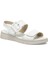 166245.Z5FX Beyaz Kadın Comfort Sandalet 10