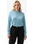 Kadın Termal Kapşonlu Sweatshirt 2. Seviye 5938 - Mavi 1