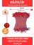 Yılbaşı Süsleri Asma Ipi Kırmızı Beyaz Kilitli Ip Renkli Etiket Bağlama Lock String Tag Rope 1