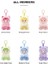 Popmart 6 Adet Full Set Haci Pupu Gummy Bear Ithal Labubu 6’lı Set 2