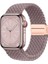 Apple Watch 10-11 46MM Lopard KRD-134 Örgü Tasarımlı Hasır Kordon Strap Kayış 1