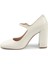Edgar 5pr Kırık Beyaz Kadın Topuklu Ayakkabı 8