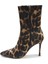 Justıce 5pr Leopar Kadın Topuklu Bot 17